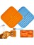 Mavi S 15X15X1CM Köpekler Kediler Için Mat Pet Yalama Pedi Yavaş Besleyici Ped Kedi Köpek Yalama Mat Evcil Hayvan Banyosu Distraksiyon Pedleri Silikon Dağıtıcı Köpek Yalama Mat (Yurt Dışından) 3