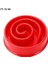 Spiral Kırmızı 20X4.5 cm Pet Köpek Yavaş Besleyici Kase Eğlenceli Kaymaz Anti-Gulping Yavaş Gıda Besleme Yemekleri Büyük Orta Küçük Köpekler Için Eko Köpek Kase Köpek Yavrusu (Yurt Dışından) 2