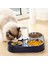 Mavi S 500 ml 3 In 1 Pet Köpek Kedi Kase Otomatik Besleyici Kedi Mama Kasesi Su Çeşmesi Çift Kase Içme Yükseltilmiş Standı Çanak Kaseler (Yurt Dışından) 4