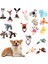 L Köpek Cızırtılı Oyuncak Pet Çiğneme Oyuncağı Yavru Molar Hayvan Şekli Isırmaya Dayanıklı Oyuncak Köpek Eğitim Peluş Oyuncak Köpek Malzemeleri Küçük Orta (Yurt Dışından) 2