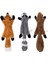 I (Doldurma) Köpek Peluş Oyuncaklar Squeakers ile Dayanıklı Stuffingless Peluş Cızırtılı Köpek Çiğneme Oyuncak Tilki Rakun Sincap Buruşuk Hayvan Oyuncaklar Evcil Hayvanlar Için (Yurt Dışından) 4