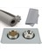Gri 47 cm x 30 cm Pet Mat Köpek ve Kedi Besleme Matı Köpek Su Geçirmez Besleyici Placemat Köpek Silikon Kase Pedi Evcil Hayvan Aksesuarları Kedi Maması Pedi Yıkanabilir (Yurt Dışından) 2