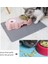 Gri 47 cm x 30 cm Pet Mat Köpek ve Kedi Besleme Matı Köpek Su Geçirmez Besleyici Placemat Köpek Silikon Kase Pedi Evcil Hayvan Aksesuarları Kedi Maması Pedi Yıkanabilir (Yurt Dışından) 4