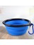 A3 1000ML (17.5X13X7CM) 350/1000ML Katlanabilir Besleyici Kaseler Köpek Yavrusu Pet Kedi Su Suluk Gıda Konteyner Silikon Yemek Tabağı Taşınabilir Seyahat (Yurt Dışından) 5