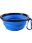 Mavi 350 ml 350/1000 ml (G) Büyük Katlanabilir Köpek Pet Katlanır Silikon Kase Açık Seyahat Taşınabilir Köpek Maması Kabı Besleyici Bulaşık Kase (Yurt Dışından) 1