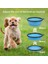 Sarı S 350ML Katlanabilir Köpek Kaseleri Taşınabilir Seyahat Köpek Kaseleri Kedi Köpek Için Genişletilebilir Su Kasesi Gıda Besleme Tabağı Silikon Hayvan Kasesi 350/1000ML (Yurt Dışından) 5