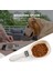 Beyaz Pet Gıda Tartı Kaşık Ölçeği Elektronik Ölçme Aracı Köpek Kedi Besleme Kase Ölçme Kaşığı Mutfak Terazisi LCD Dijital Ekran (Yurt Dışından) 5