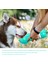 380 ml Yeşil Kutu ile Taşınabilir Kedi Köpek Su Şişesi Mama Besleyici Tiryakisi Kaka Dağıtıcı 3 In 1 Sızdırmaz Çok Fonksiyonlu Köpek Pet Seyahat Suluk (Yurt Dışından) 4