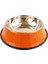 Turuncu 18CM Evcil Hayvan Kaseleri Besleme Malzemeleri Köpek Kaseleri Bulaşık Besleyici Pet Su Içme Kaseleri Evcil Hayvan Besleme Malzemeleri Renkli Evcil Hayvan Kaseleri Kedi Besleme (Yurt Dışından) 1