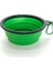 Yeşil 1000ML 350/1000ML Büyük Katlanabilir Köpek Maması Kase Seyahat Aksesuarları Köpek Yemek Tabağı Silikon Kase Pet Kase Kedi Konteyner Su Şişesi (Yurt Dışından) 1