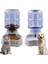 3.8l Feeder3 Otomatik Köpek Besleyici Suluk Yüksek Kapasiteli Pet Yiyecek Kasesi Yerçekimi Su Sebili Evcil Hayvan Mama Kabı Köpekler Kediler Için 3.8 L Köpek Aksesuarları (Yurt Dışından) 2