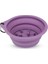 Koyu Mor 16.5cm Pet Katlanabilir Yavaş Yemek Kasesi Köpek Kedi Besleme Kase Yavru Silikon Kase Kedi Içme Kabı Küçük ve Orta Köpekler Için Uygun (Yurt Dışından) 1