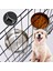 850 ml Paslanmaz Çelik Evcil Hayvan Yiyecek Kasesi 10-20 cm Sıradan Kafes Asılı Köpek Havzası Besleyici Büyük Kapasiteli Sabit Metal Besleme Kasesi (Yurt Dışından) 3