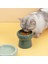 Parlak BLUE130ML Kedi Yüksek Ayak Seramik Kaseler Küçük Orta Köpek Maması Su Besleyici Pet Içme Yemek Yemekleri Kediler Köpek Yavrusu Yükseltilmiş Besleme Kasesi (Yurt Dışından) 3