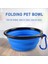 Siyah 350ML 350/1000ML Büyük Açık Köpek Silikon Katlanır Kase Taşınabilir Su Kasesi Köpekler Köpek Maması Katlanabilir Pet Besleyici Bulaşık Kase Oyuncak (Yurt Dışından) 3