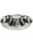 Gümüş L Pet Paslanmaz Çelik Köpek Kase Köpek Kumu Mama Besleme Tabağı Sütten Kesme Silverstainless Besleyici Su Kasesi Evcil Hayvan Besleyici Kase ve Su (Yurt Dışından) 1