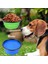 Blue1 Purple1 350 ml Katlanabilir Köpek Kasesi Çevre Dostu Silikon Kedi Köpek Maması Su Besleyici Evcil Hayvanlar Seyahat Taşınabilir Besleme Kaseleri Yavru Köpek Maması Kapları (Yurt Dışından) 4