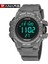 Gri 2022 Panars Büyük Kadran Yeni Izle Saat Erkekler Açık Spor Spor Izle LED Dijital Saatler Erkekler Moda Koşu Chronograph 8013 (Yurt Dışından) 2