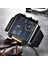 Kutu ile (Beyaz) Kare Saatler Erkekler LED Su Geçirmez Çoklu Zaman Dilimi Erkek Saatler Lüks Marka Relogio Masculino Montre Homme Spor Saat (Yurt Dışından) 2