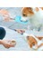 Pembe Kulak 350 ml 100G Köpek Içme Şişesi Su Kasesi Köpekler Için Yiyecek ve Su Kabı Küçük Köpekler Evcil Hayvan Besleyici Kaseler Açık Seyahat Taşınabilir Köpek Kabak (Yurt Dışından) 5