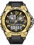 6024 Siyah Altın Üst Marka Lüks Erkek Spor Saat Dijital LED Elektronik G Tarzı Kuvars Saatı Su Geçirmez Yüzme Şok Askeri Spor (Yurt Dışından) 1