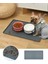 Siyah 40X60 cm Evcil Hayvan Mama Matı Pet Placemat Köpek Hayvan Mama Kabı Ped Köpekler ve Kediler Su Geçirmez Besleme Matı Gıda ve Su Taşmasını Önlemek Silikon (Yurt Dışından) 2