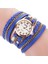 Siyah Üst Marka Lüks Vintage Deri Bilezik Izle Kadın Kız Saatler Saat Kol Saati Retro Elbise Reloj Mujer Montre Femme * L (Yurt Dışından) 3