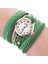 Siyah Üst Marka Lüks Vintage Deri Bilezik Izle Kadın Kız Saatler Saat Kol Saati Retro Elbise Reloj Mujer Montre Femme * L (Yurt Dışından) 5