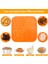 Siyah 2 Pcs Köpek Silikon Mat Pet Yavaş Yemek Tabağı Köpekler Ped Kedi Kaymaz Placemat Aksesuarları Küçük Orta Köpek Yavrusu Için Uygun (Yurt Dışından) 4