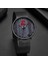 Örgü Gümüş Siyah Reloj Hombre Erkek Moda Ultra Ince Minimalist Saatler Erkekler Iş Paslanmaz Çelik Hasır Kemer Kuvars Izle Relogio Masculino (Yurt Dışından) 3