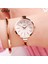 Rosegold Siyah Gedı Saatler Kadınlar Için Büyük Kadran Moda Saat Kadın Kol Saati Zarif Bilezik Izle Kadın Yeni Suya Dayanıklı Reloj Mujer (Yurt Dışından) 2