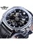 GMT1153-6 Kazanan Üst Marka Erkek Otomatik Izle Gül Altın Içi Boş Deri Bilek Saatler Erkek Iş Mekanik Saat Dropship (Yurt Dışından) 1