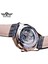 GMT1153-6 Kazanan Üst Marka Erkek Otomatik Izle Gül Altın Içi Boş Deri Bilek Saatler Erkek Iş Mekanik Saat Dropship (Yurt Dışından) 5