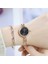 Gümüş Siyah 2 Küçük Kadran Gül Altın Kadın Moda Saatler Lüks Alaşım Kayış Kuvars Bayanlar Bilezik Saat Saat Kız Aksesuarları Dropshipping (Yurt Dışından) 5