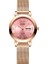 Pembe-2 Moda Izle Altın Izle Kadın Saatler Bayanlar Kadın Bilezik Saatler Kadın Saat Relogio Feminino Montre Femme (Yurt Dışından) 1