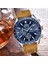 Kahverengi Gümüş Mavi B Benyar 2021 Yeni Erkek Izle Iş Tam Çelik Kuvars Üst Marka Lüks Rahat Su Geçirmez Spor Erkek Kol Saati Relogio Masculino (Yurt Dışından) 5