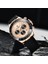 Siyah Gümüş Lıge Erkek Saatler Üst Marka Lüks Adam Izle Spor Chronograph Izle Adam Için Altın Paslanmaz Su Geçirmez Erkek Kol Saati Saat (Yurt Dışından) 4