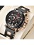 Gül Altın Mavi Lıge Erkekler Saatler Marka Lüks Moda Silikon Kuvars Izle Erkekler Için Aydınlık Iş Chronograph Su Geçirmez Spor Adam Saat + Kutu (Yurt Dışından) 5