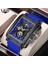 Siyah Lıge Tarih Saatler Erkek Lüks Marka Büyük Kadranlı Saat Erkekler Su Geçirmez Kuvars Kol Saati Spor Chronograph Saat Relogio Masculino (Yurt Dışından) 2