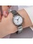 Gül Altın Siyah 2 Moda Kadınlar Basit Saatler Gümüş Yuvarlak Arama Bilezik Izle Bayanlar Iş Gündelik Elbise Saat Kuvars Kol Saati Reloj Mujer (Yurt Dışından) 2