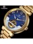 Gümüş Kara Kutu Forsınıng Klasik Moda Erkek Saatler Tourbillion Tasarım Paslanmaz Çelik Otomatik Mekanik Saat Erkekler Lüks Saat (Yurt Dışından) 3