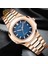 Stil 6 Nautilus Spor Erkek Saatler Moda Yüksek Dereceli Altın Çelik Bant Kuvars Yaratıcı Kol Saati Erkek Hediye Montre Homme Zegarek Meski (Yurt Dışından) 3
