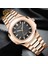 Stil 6 Nautilus Spor Erkek Saatler Moda Yüksek Dereceli Altın Çelik Bant Kuvars Yaratıcı Kol Saati Erkek Hediye Montre Homme Zegarek Meski (Yurt Dışından) 5