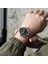 Kahverengi Aviator Quartz Saat Frabik Naylon Kayış Japonya Hareketi Aydınlık Ibreler (Yurt Dışından) 5