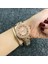 Gül Altın Contena Lüks Bilezik Izle Kadın Saatler Taklidi Moda Gül Altın Kadın Saatler Saat Reloj Mujer Relogio Feminino (Yurt Dışından) 4