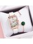 Siyah Set Yeni Lüks Saatler Kadın Set Bilezik Izle Saatler Rahat Deri Moda Saatler Kadın Bayanlar Kuvars Saat Montre Femme (Yurt Dışından) 3