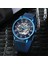 M3G2 Forsining Lüks Izle Adam Mekanik Kol Saatleri Erkekler Için Clockwork El Saati Mekanik Koca Saatler Reloj (Yurt Dışından) 3