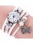 Beyaz Kadın Kuvars Kol Saatleri Montre Femme Deri Sarma Bilezik Izle Bayanlar Lüks Saatler Kadınlar Yeni Varış Elbise Saat P40 (Yurt Dışından) 3