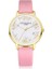 Pembe Lvpai Marka 5 Adet Moda Yeni Bilezik Saat Seti Kadın Bayanlar Kol Saati Çiçek Saatler Bayanlar Relogio Feminino Reloj Mujer (Yurt Dışından) 1