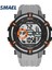 Siyah Mavi Smael Izle 50 M Su Geçirmez Spor Saatler Askeri Erkekler Büyük Arama S Şok Relojes Hombre Rahat LED CLOCK1616 Dijital Kol Saatleri (Yurt Dışından) 2